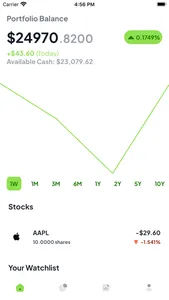 InstaTrade - Stock Market Game screenshot 0