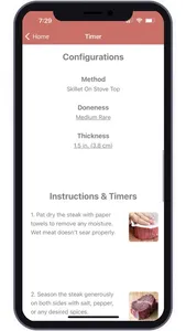 Steak Timer - Cook Like a Pro screenshot 1