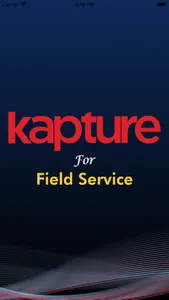 KaptureFieldService screenshot 0