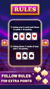 Cards 21 - Puzzle Card Game screenshot 1