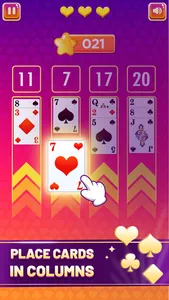 Cards 21 - Puzzle Card Game screenshot 3