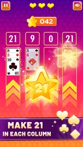 Cards 21 - Puzzle Card Game screenshot 4