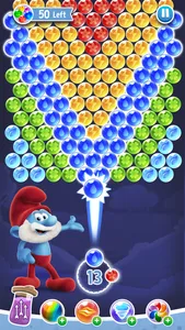 The Smurfs - Bubble Pop screenshot 1