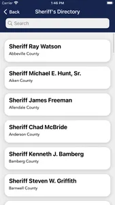 South Carolina Sheriffs’ Assoc screenshot 1