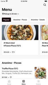 Anonimo Pizza screenshot 1