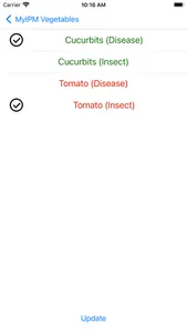 MyIPM Vegetables screenshot 1