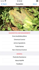MyIPM Vegetables screenshot 2