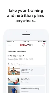 My Evolution Fitness screenshot 2