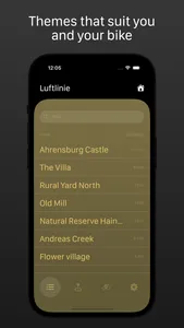 Luftlinie navigation screenshot 9