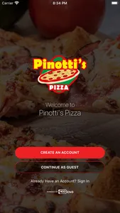 Pinotti's Pizza screenshot 0