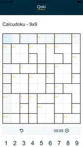 Qoki - Sudoku Killer Calcudoku screenshot 2