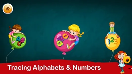 Alphabets and Numbers Tracing screenshot 0