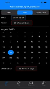 Gestational Age Calculator + screenshot 0