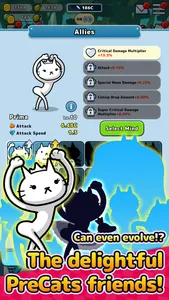 PreCats! -Idle Cat Raising screenshot 2