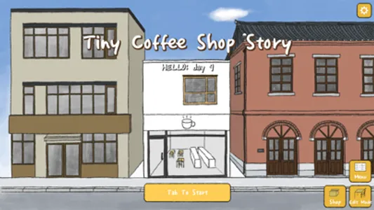 Tiny Coffee Shop Story screenshot 0