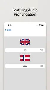 Norwegian/English Dictionary screenshot 1