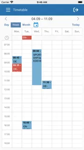 schulNetz screenshot 3