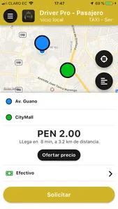 Driver Pro - Pasajero screenshot 0