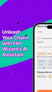 Flirt Wizard: AI Dating screenshot 0