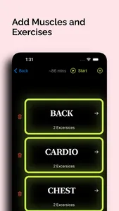 Workoutive screenshot 2