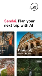 Sendai - AI Travel Planner screenshot 0