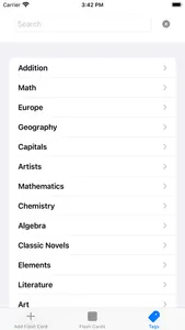 FlashTag - Flashcard Organizer screenshot 1