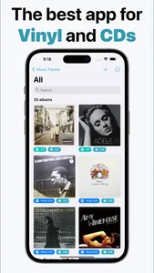 Music Tracker: Vinyl and CDs screenshot 0