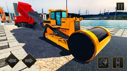 Bulldozer Bridge Construction screenshot 0