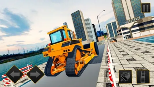 Bulldozer Bridge Construction screenshot 2