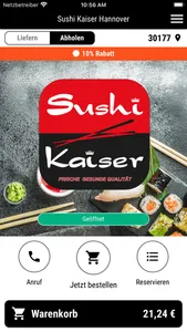 Sushi Kaiser Hannover screenshot 0