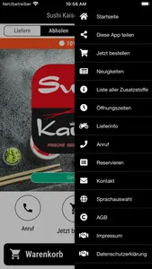 Sushi Kaiser Hannover screenshot 2