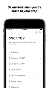 SNCF TGV Destinations screenshot 0