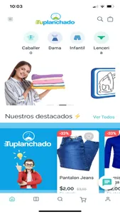 TuPlanchadoAPP screenshot 1