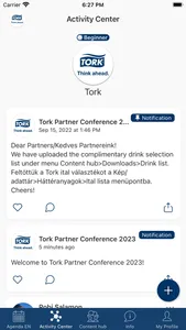 Tork Events screenshot 2