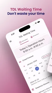 TDL Waiting Time (Unofficial) screenshot 0