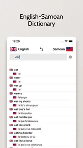 Samoan-English Dictionary screenshot 0