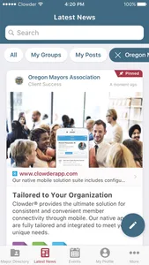 Oregon Mayors Association screenshot 0