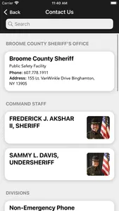 Broome County Sheriff screenshot 2