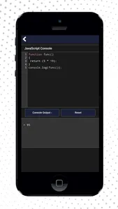 JavaScript Console Editor screenshot 4