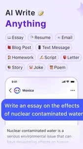 Monica Chatbot AI Assistant screenshot 2