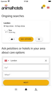 animalhotels.com screenshot 1