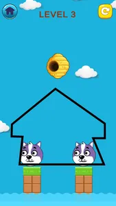 Save Doggie Puzzle Game screenshot 2