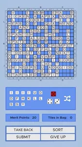 Action Crossword screenshot 1