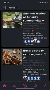 Inviti screenshot 0