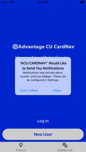 Advantage CU CardNav screenshot 0