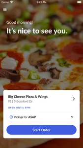 Big Cheese Pizza & Wings screenshot 1