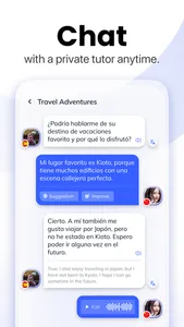 AI Foreign Language Tutor screenshot 1