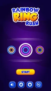 Rainbow Ring Rush screenshot 0