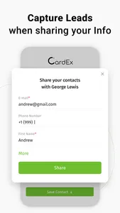 CardEx - Digital Business Card screenshot 2