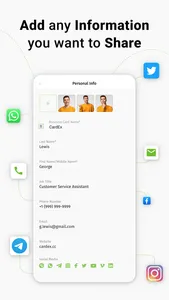 CardEx - Digital Business Card screenshot 4